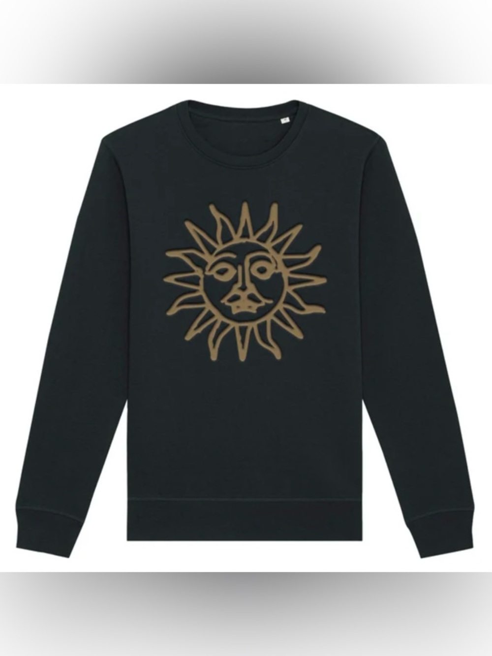 Tears for Fears Sun Graphic Black Crewneck Sweatshirt Unisex